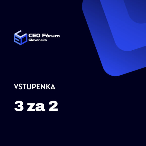 Vstupenka 3 za 2